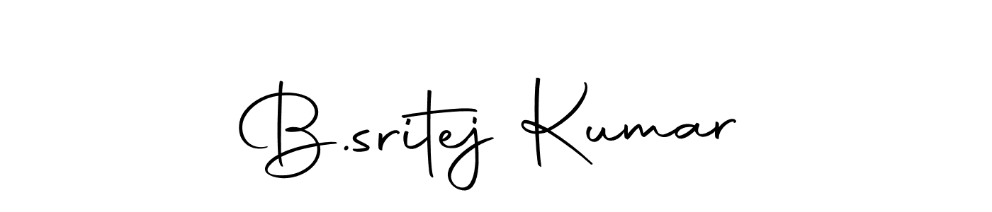 How to make B.sritej Kumar signature? Autography-DOLnW is a professional autograph style. Create handwritten signature for B.sritej Kumar name. B.sritej Kumar signature style 10 images and pictures png