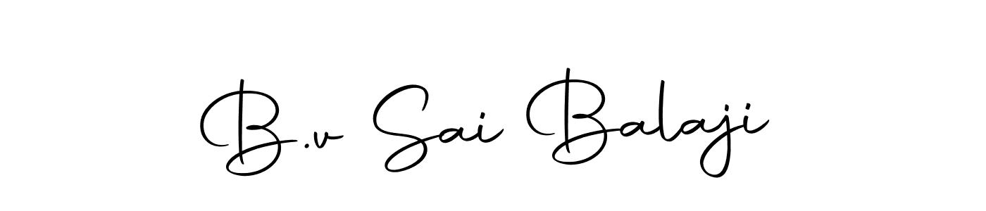 Here are the top 10 professional signature styles for the name B.v Sai Balaji. These are the best autograph styles you can use for your name. B.v Sai Balaji signature style 10 images and pictures png