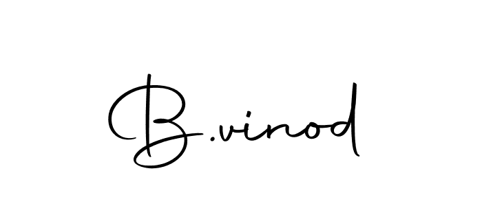 Make a beautiful signature design for name B.vinod. Use this online signature maker to create a handwritten signature for free. B.vinod signature style 10 images and pictures png