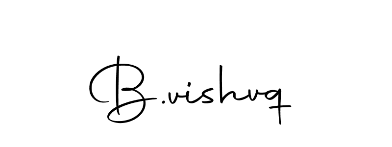 Also we have B.vishvq name is the best signature style. Create professional handwritten signature collection using Autography-DOLnW autograph style. B.vishvq signature style 10 images and pictures png