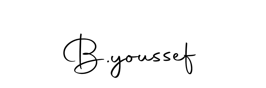 Design your own signature with our free online signature maker. With this signature software, you can create a handwritten (Autography-DOLnW) signature for name B.youssef. B.youssef signature style 10 images and pictures png