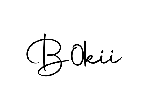 Make a beautiful signature design for name B0kii. With this signature (Autography-DOLnW) style, you can create a handwritten signature for free. B0kii signature style 10 images and pictures png