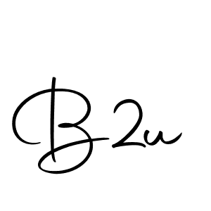 if you are searching for the best signature style for your name B2u. so please give up your signature search. here we have designed multiple signature styles  using Autography-DOLnW. B2u signature style 10 images and pictures png