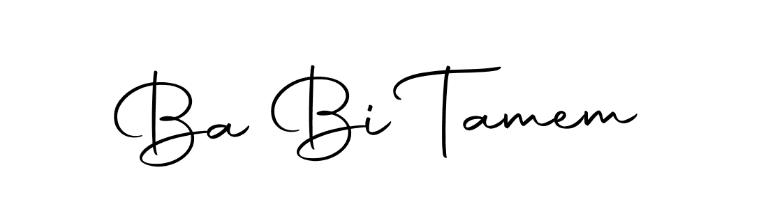 The best way (Autography-DOLnW) to make a short signature is to pick only two or three words in your name. The name Ba Bi Tamem include a total of six letters. For converting this name. Ba Bi Tamem signature style 10 images and pictures png