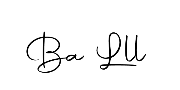 if you are searching for the best signature style for your name Ba Lll. so please give up your signature search. here we have designed multiple signature styles  using Autography-DOLnW. Ba Lll signature style 10 images and pictures png