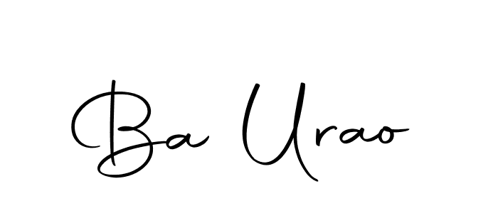 Also we have Ba Urao name is the best signature style. Create professional handwritten signature collection using Autography-DOLnW autograph style. Ba Urao signature style 10 images and pictures png