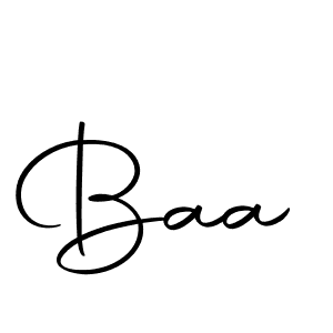 You should practise on your own different ways (Autography-DOLnW) to write your name (Baa) in signature. don't let someone else do it for you. Baa signature style 10 images and pictures png