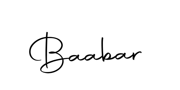 Here are the top 10 professional signature styles for the name Baabar. These are the best autograph styles you can use for your name. Baabar signature style 10 images and pictures png
