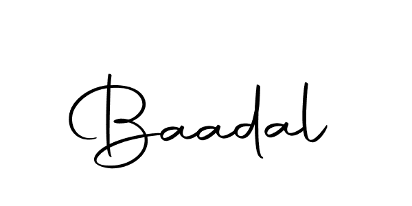 Make a beautiful signature design for name Baadal. With this signature (Autography-DOLnW) style, you can create a handwritten signature for free. Baadal signature style 10 images and pictures png