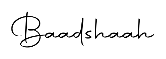 Achieve flawless digital penmanship with Baadshaah name in Autography-DOLnW font. The perfect tool for creating online signatures. Baadshaah signature style 10 images and pictures png