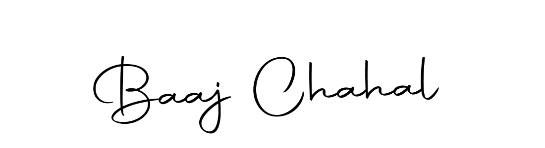 Use a signature maker to create a handwritten signature online. With this signature software, you can design (Autography-DOLnW) your own signature for name Baaj Chahal. Baaj Chahal signature style 10 images and pictures png