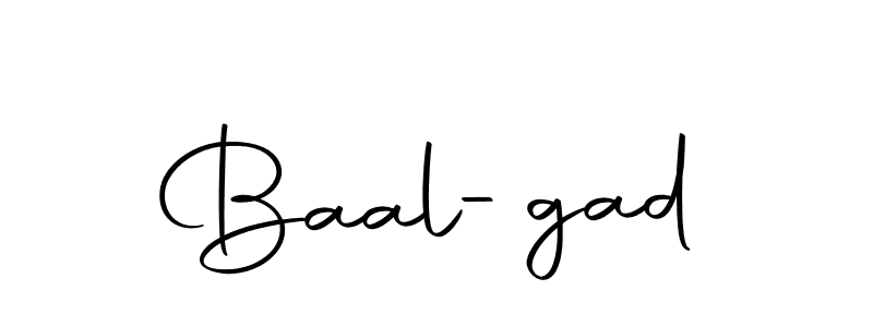 Baal-gad stylish signature style. Best Handwritten Sign (Autography-DOLnW) for my name. Handwritten Signature Collection Ideas for my name Baal-gad. Baal-gad signature style 10 images and pictures png