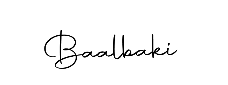 Make a beautiful signature design for name Baalbaki. Use this online signature maker to create a handwritten signature for free. Baalbaki signature style 10 images and pictures png