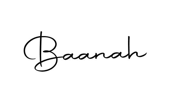 Create a beautiful signature design for name Baanah. With this signature (Autography-DOLnW) fonts, you can make a handwritten signature for free. Baanah signature style 10 images and pictures png