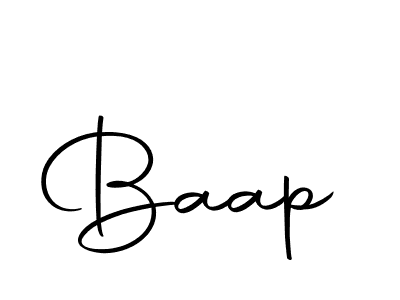 How to make Baap signature? Autography-DOLnW is a professional autograph style. Create handwritten signature for Baap name. Baap signature style 10 images and pictures png