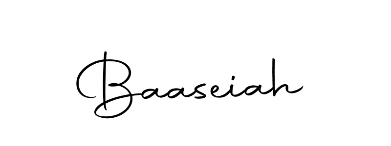 Baaseiah stylish signature style. Best Handwritten Sign (Autography-DOLnW) for my name. Handwritten Signature Collection Ideas for my name Baaseiah. Baaseiah signature style 10 images and pictures png