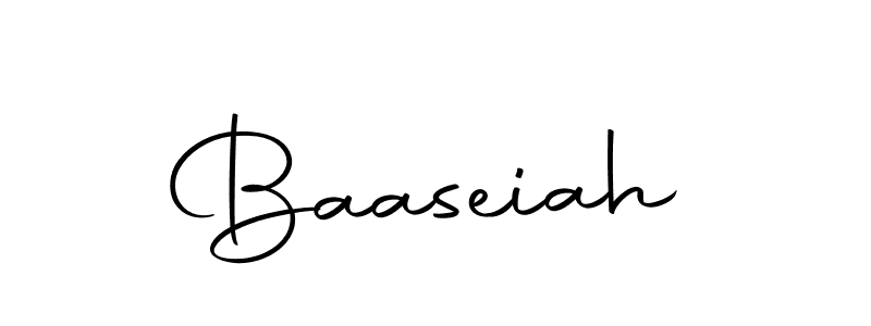 Make a beautiful signature design for name Baaseiah. Use this online signature maker to create a handwritten signature for free. Baaseiah signature style 10 images and pictures png