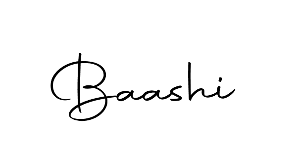 Create a beautiful signature design for name Baashi. With this signature (Autography-DOLnW) fonts, you can make a handwritten signature for free. Baashi signature style 10 images and pictures png