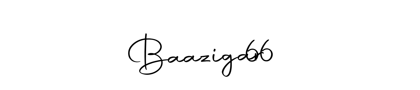 Design your own signature with our free online signature maker. With this signature software, you can create a handwritten (Autography-DOLnW) signature for name Baazigar   66 . Baazigar   66  signature style 10 images and pictures png