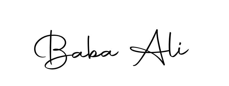 You can use this online signature creator to create a handwritten signature for the name Baba Ali. This is the best online autograph maker. Baba Ali signature style 10 images and pictures png