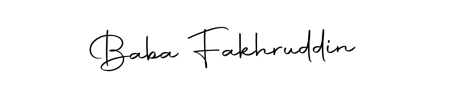 How to make Baba Fakhruddin signature? Autography-DOLnW is a professional autograph style. Create handwritten signature for Baba Fakhruddin name. Baba Fakhruddin signature style 10 images and pictures png