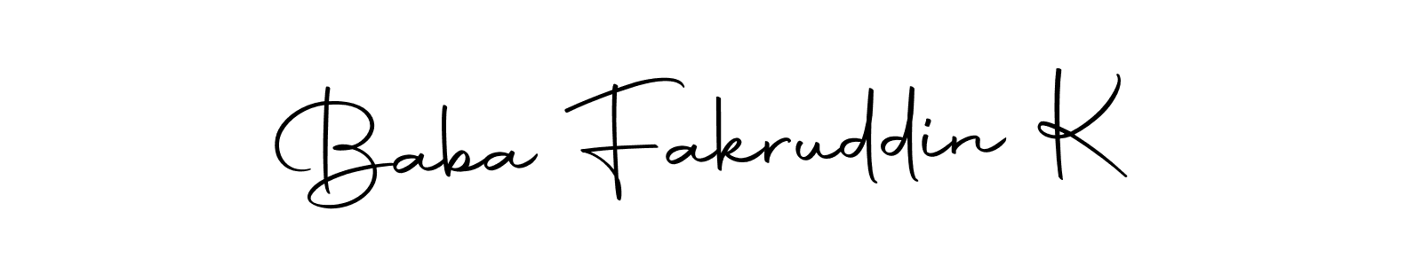 How to make Baba Fakruddin K signature? Autography-DOLnW is a professional autograph style. Create handwritten signature for Baba Fakruddin K name. Baba Fakruddin K signature style 10 images and pictures png