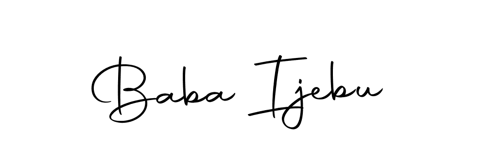 Baba Ijebu stylish signature style. Best Handwritten Sign (Autography-DOLnW) for my name. Handwritten Signature Collection Ideas for my name Baba Ijebu. Baba Ijebu signature style 10 images and pictures png