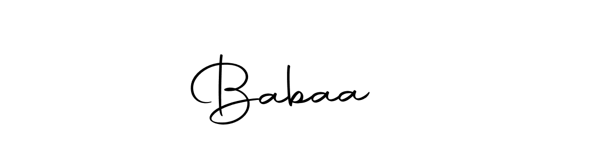 You should practise on your own different ways (Autography-DOLnW) to write your name (Babaa ❤️) in signature. don't let someone else do it for you. Babaa ❤️ signature style 10 images and pictures png