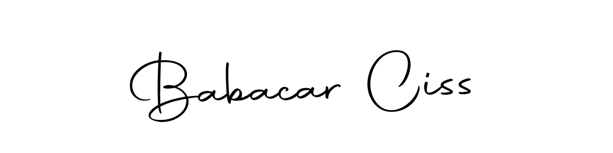 This is the best signature style for the Babacar Ciss name. Also you like these signature font (Autography-DOLnW). Mix name signature. Babacar Ciss signature style 10 images and pictures png