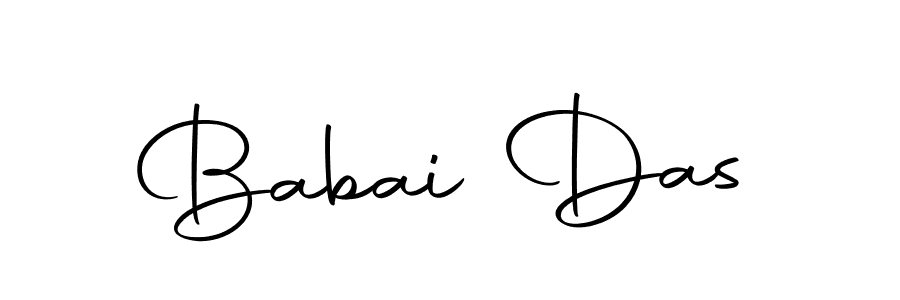 Create a beautiful signature design for name Babai Das. With this signature (Autography-DOLnW) fonts, you can make a handwritten signature for free. Babai Das signature style 10 images and pictures png