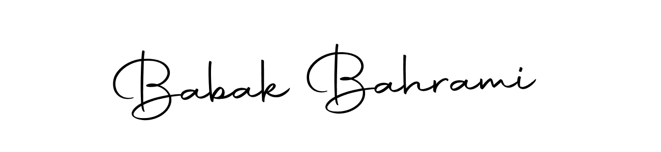 The best way (Autography-DOLnW) to make a short signature is to pick only two or three words in your name. The name Babak Bahrami include a total of six letters. For converting this name. Babak Bahrami signature style 10 images and pictures png