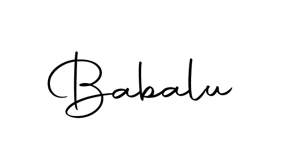 Make a beautiful signature design for name Babalu. With this signature (Autography-DOLnW) style, you can create a handwritten signature for free. Babalu signature style 10 images and pictures png