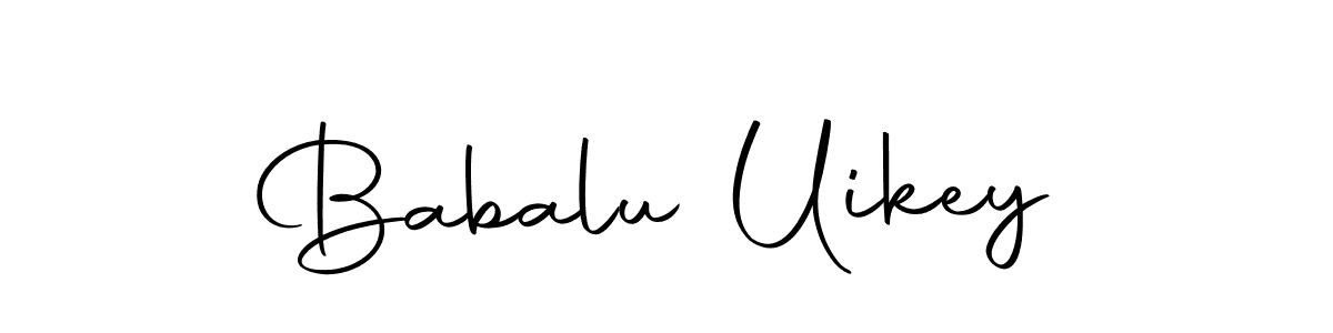 How to make Babalu Uikey signature? Autography-DOLnW is a professional autograph style. Create handwritten signature for Babalu Uikey name. Babalu Uikey signature style 10 images and pictures png