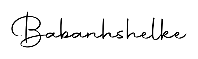 Best and Professional Signature Style for Babanhshelke. Autography-DOLnW Best Signature Style Collection. Babanhshelke signature style 10 images and pictures png