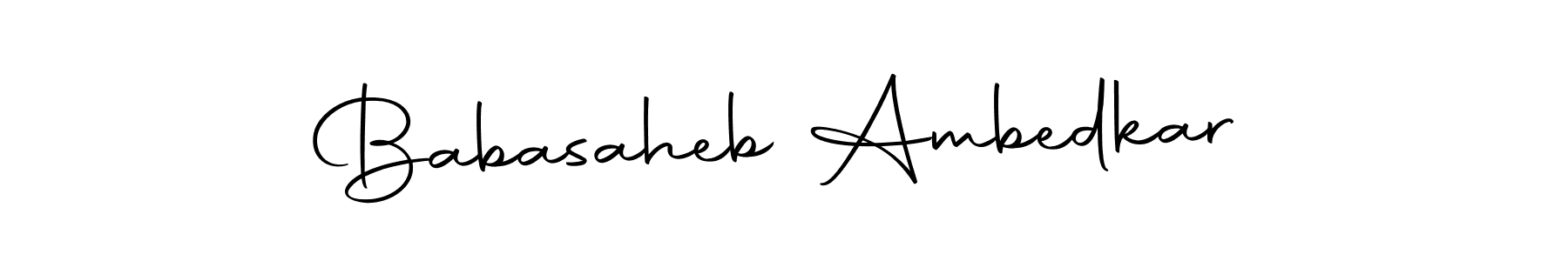 Design your own signature with our free online signature maker. With this signature software, you can create a handwritten (Autography-DOLnW) signature for name Babasaheb Ambedkar. Babasaheb Ambedkar signature style 10 images and pictures png