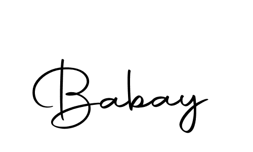 Make a beautiful signature design for name Babay. Use this online signature maker to create a handwritten signature for free. Babay signature style 10 images and pictures png