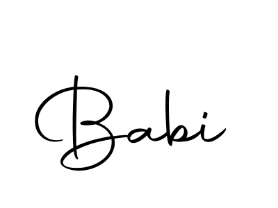 How to make Babi name signature. Use Autography-DOLnW style for creating short signs online. This is the latest handwritten sign. Babi signature style 10 images and pictures png