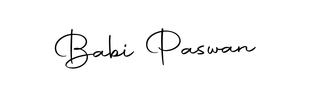 if you are searching for the best signature style for your name Babi Paswan. so please give up your signature search. here we have designed multiple signature styles  using Autography-DOLnW. Babi Paswan signature style 10 images and pictures png