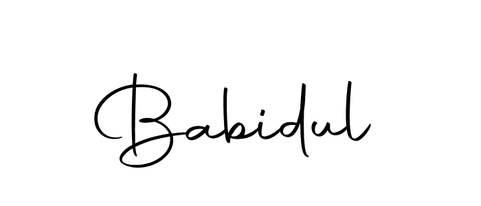 Here are the top 10 professional signature styles for the name Babidul. These are the best autograph styles you can use for your name. Babidul signature style 10 images and pictures png