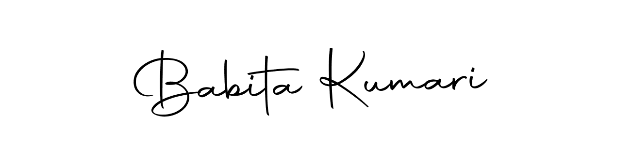 Also we have Babita Kumari name is the best signature style. Create professional handwritten signature collection using Autography-DOLnW autograph style. Babita Kumari signature style 10 images and pictures png