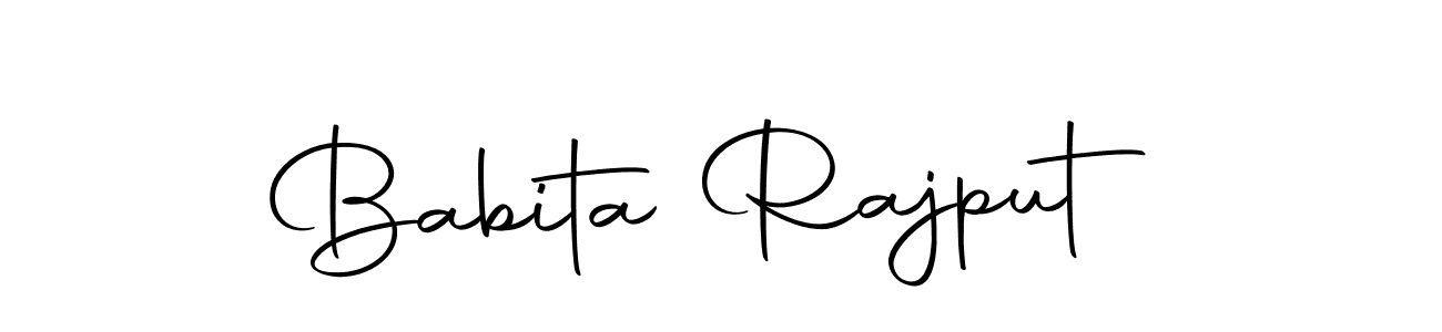 It looks lik you need a new signature style for name Babita Rajput. Design unique handwritten (Autography-DOLnW) signature with our free signature maker in just a few clicks. Babita Rajput signature style 10 images and pictures png