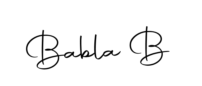 Also we have Babla B name is the best signature style. Create professional handwritten signature collection using Autography-DOLnW autograph style. Babla B signature style 10 images and pictures png