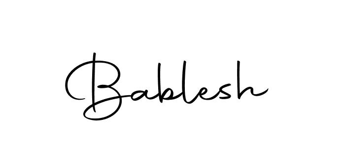It looks lik you need a new signature style for name Bablesh. Design unique handwritten (Autography-DOLnW) signature with our free signature maker in just a few clicks. Bablesh signature style 10 images and pictures png