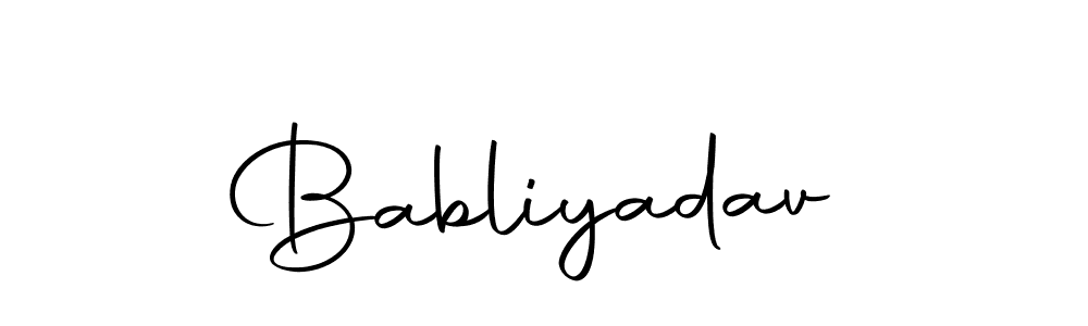 Make a short Babliyadav signature style. Manage your documents anywhere anytime using Autography-DOLnW. Create and add eSignatures, submit forms, share and send files easily. Babliyadav signature style 10 images and pictures png