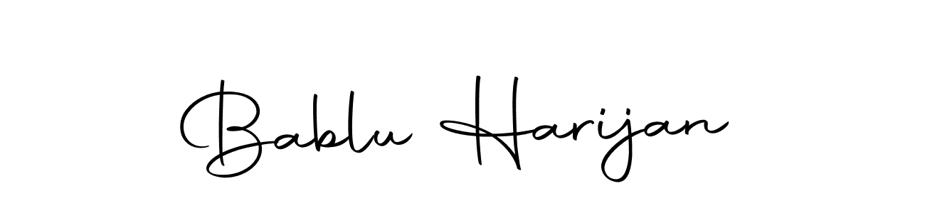Also we have Bablu Harijan name is the best signature style. Create professional handwritten signature collection using Autography-DOLnW autograph style. Bablu Harijan signature style 10 images and pictures png