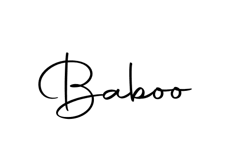 You should practise on your own different ways (Autography-DOLnW) to write your name (Baboo) in signature. don't let someone else do it for you. Baboo signature style 10 images and pictures png
