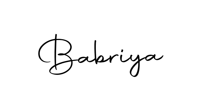 You should practise on your own different ways (Autography-DOLnW) to write your name (Babriya) in signature. don't let someone else do it for you. Babriya signature style 10 images and pictures png