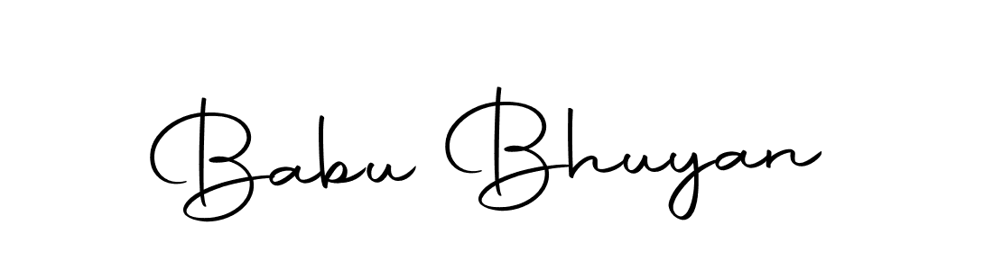 Also we have Babu Bhuyan name is the best signature style. Create professional handwritten signature collection using Autography-DOLnW autograph style. Babu Bhuyan signature style 10 images and pictures png