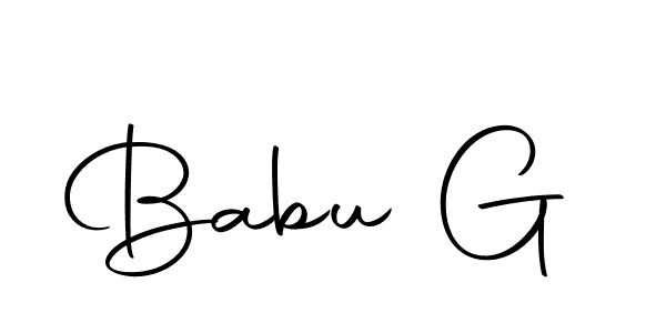 if you are searching for the best signature style for your name Babu G. so please give up your signature search. here we have designed multiple signature styles  using Autography-DOLnW. Babu G signature style 10 images and pictures png