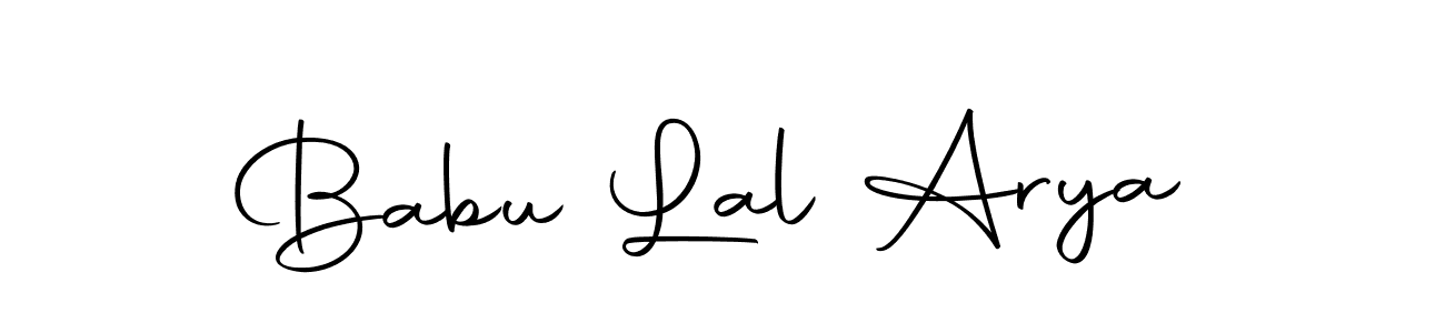 Make a beautiful signature design for name Babu Lal Arya. Use this online signature maker to create a handwritten signature for free. Babu Lal Arya signature style 10 images and pictures png